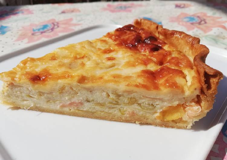 Así puedes hacer una quiché de salmón y queso 1 Una gran entrada