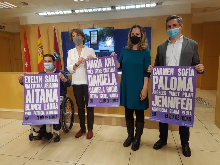 Ayuntamiento de Madrid celebra el 8M con una campaña por el día de todas