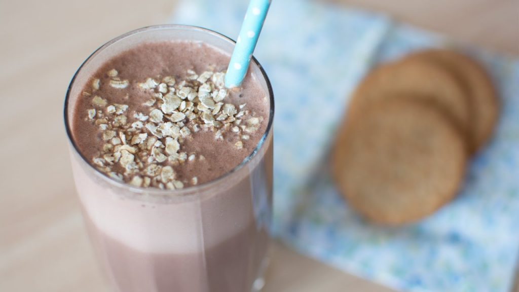 Bebidas de cacao con avena