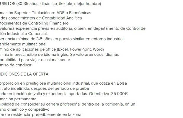 Busco camarera un poco puta y otras ofertas de empleo delirantes 01
