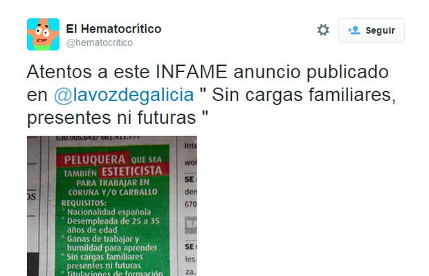 Busco camarera un poco puta y otras ofertas de empleo delirantes 03