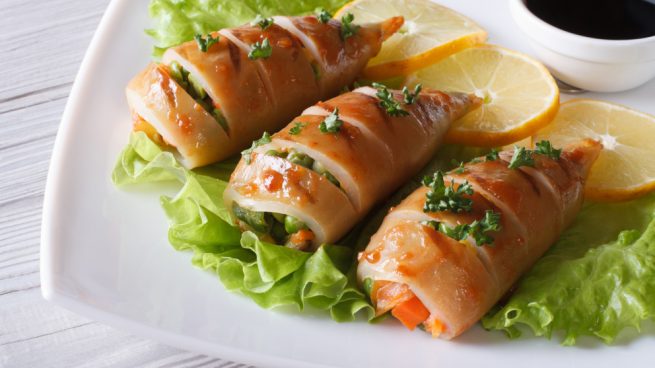 Calamares rellenos: la receta clásica para que te queden de escándalo 70 ¡A servir!