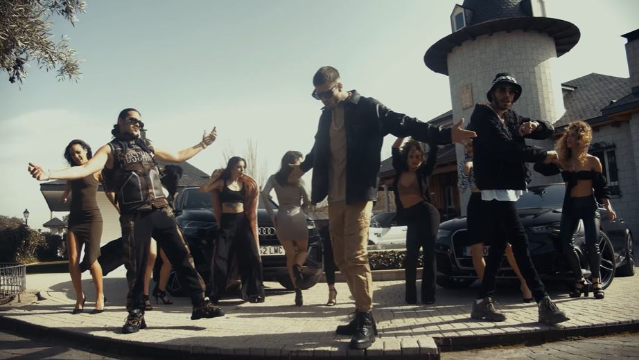 Canelita junto a Sami Duque y Keen Levy en Bailame 1