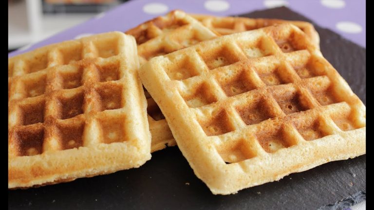 Cómo hacer gofres caseros ideales para sorprender en el desayuno