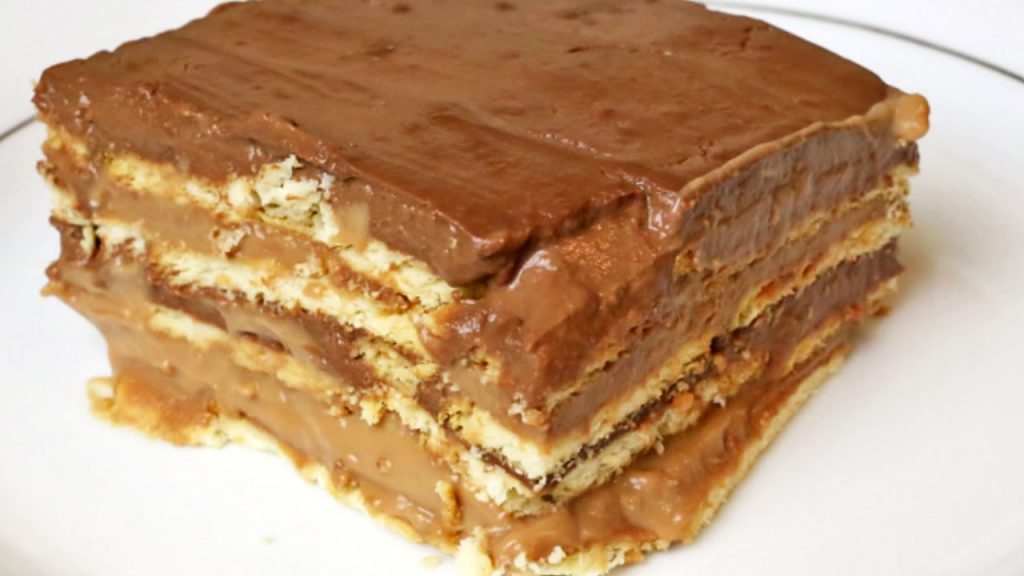 Cómo hacer la tradicional tarta de chocolate con galletas 135 Receta 2