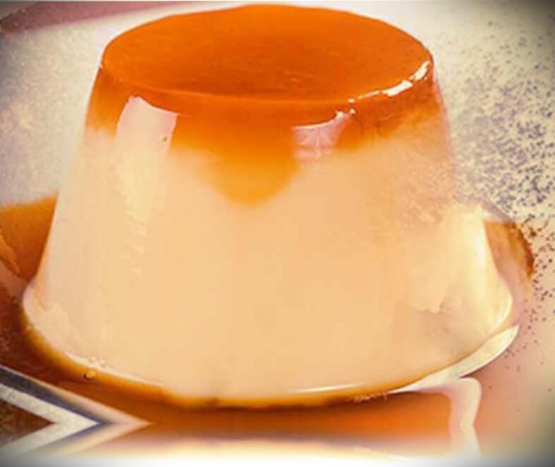Receta 3 Flan de chocolate