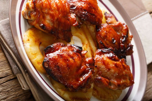 Cómo hacer un pollo a la hawaiana con el que te chupes los dedos 97 Pechuga de pollo a la hawaiana