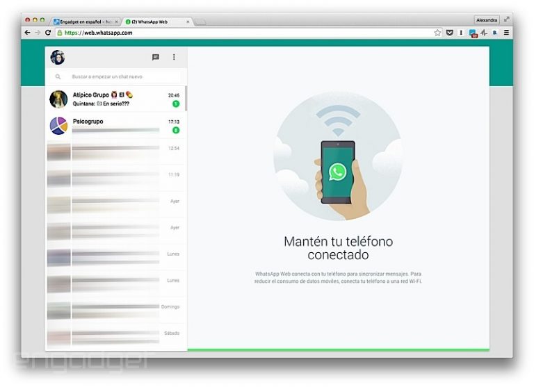 Cómo hacer videollamadas y llamadas desde WhatsApp Web
