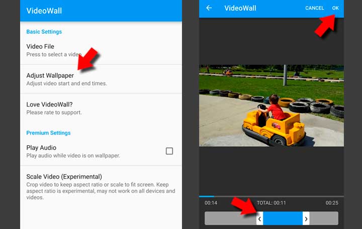¿Cómo usar Vídeo Live Wallpaper?