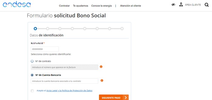 Cómo solicitar el bono social de Endesa 127 Formas de solicitud