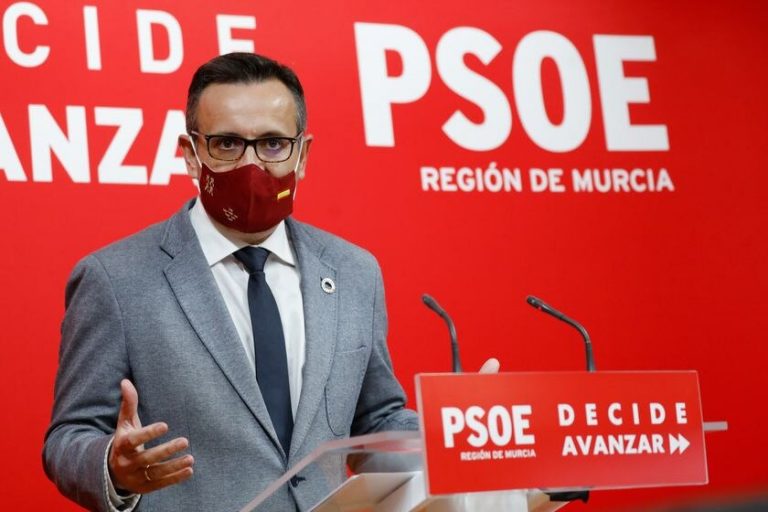 Conesa acusa de traición a la región a los que hoy voten contra la moción de censura