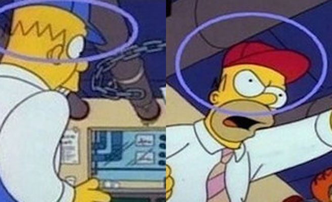 Errores de "Los Simpson" de los que no te diste cuenta 17 Errores de Los Simpson de los que no te diste cuenta 05
