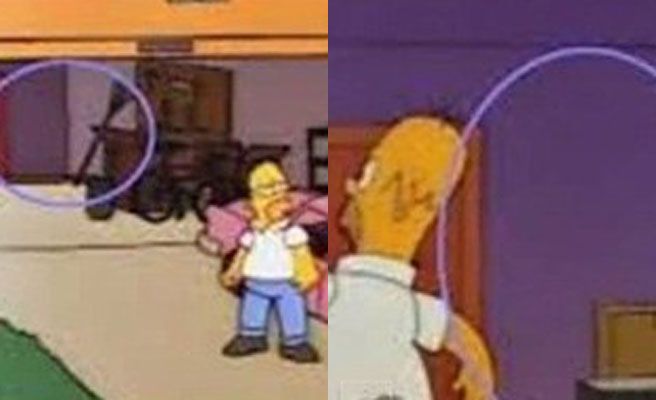 Errores de "Los Simpson" de los que no te diste cuenta 22 Errores de Los Simpson de los que no te diste cuenta 10