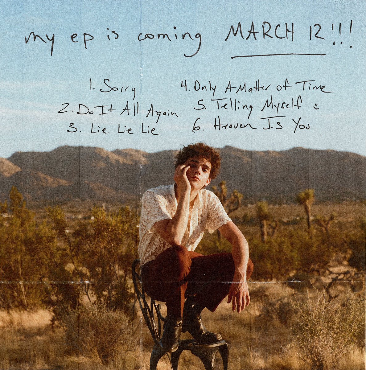 Joshua Bassett presenta con 'Telling Myself' su disco homónimo 3 Joshua Bassett Telling Myself