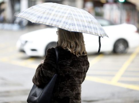 La inestabilidad con chubascos