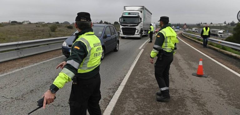 La movilidad en las carreteras extremeñas estará vigilada hasta el 9 de abril