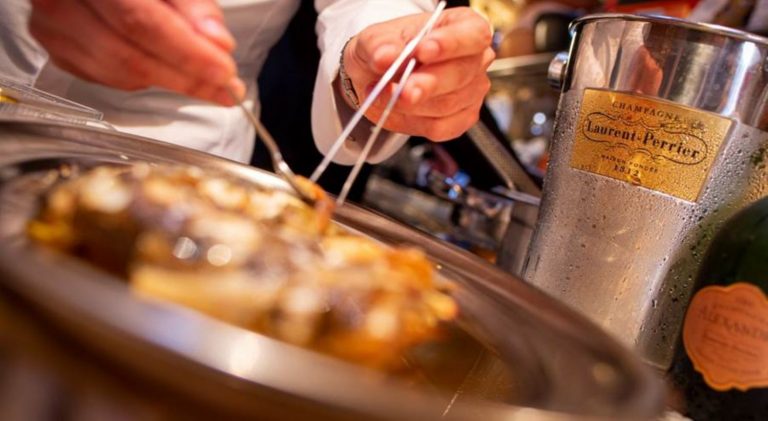 Estimar 360º, una experiencia gastronómica a domicilio de principio a fin con Laurent-Perrier