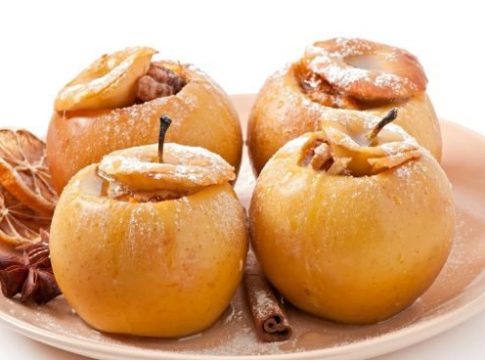 Manzanas asadas 1 Manzanas asadas