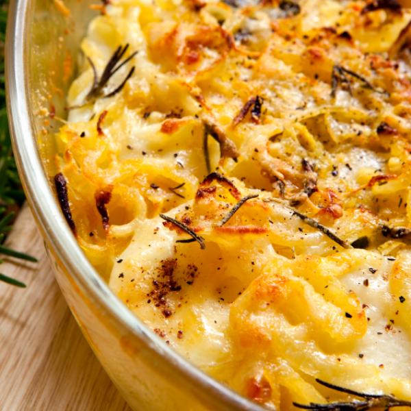 ¿De qué otra forma puedes hacer las patatas gratinadas con queso?