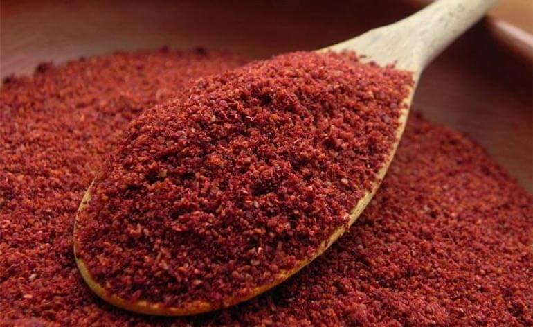 El sumac extendido por Europa y Asia