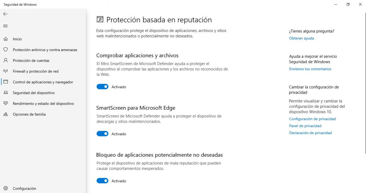 Qué es la protección por reputación de Windows 10 85 Qué es la protección por reputación de Windows 10