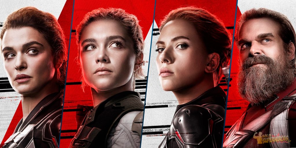 Reparto de la Viuda Negra