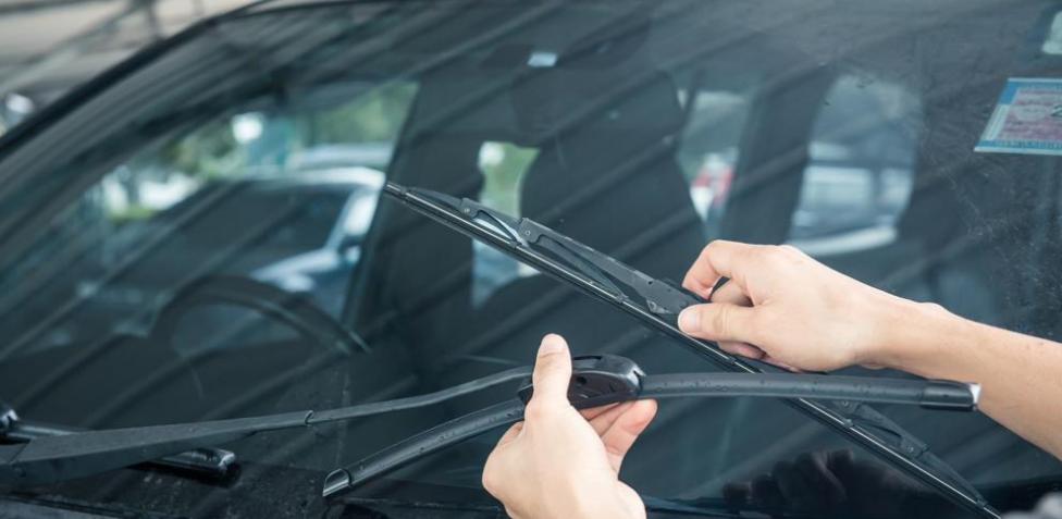 Retira la vieja escobilla deteriorada