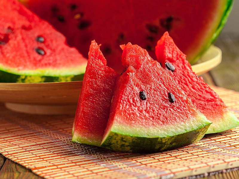 La sandía es de las favoritas del verano.