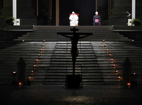 Good Friday at Saint Peter's Basilica