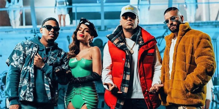Wisin, Myke Towers, Maluma y Anitta en 'Mi Niña Remix' de Los Legendarios