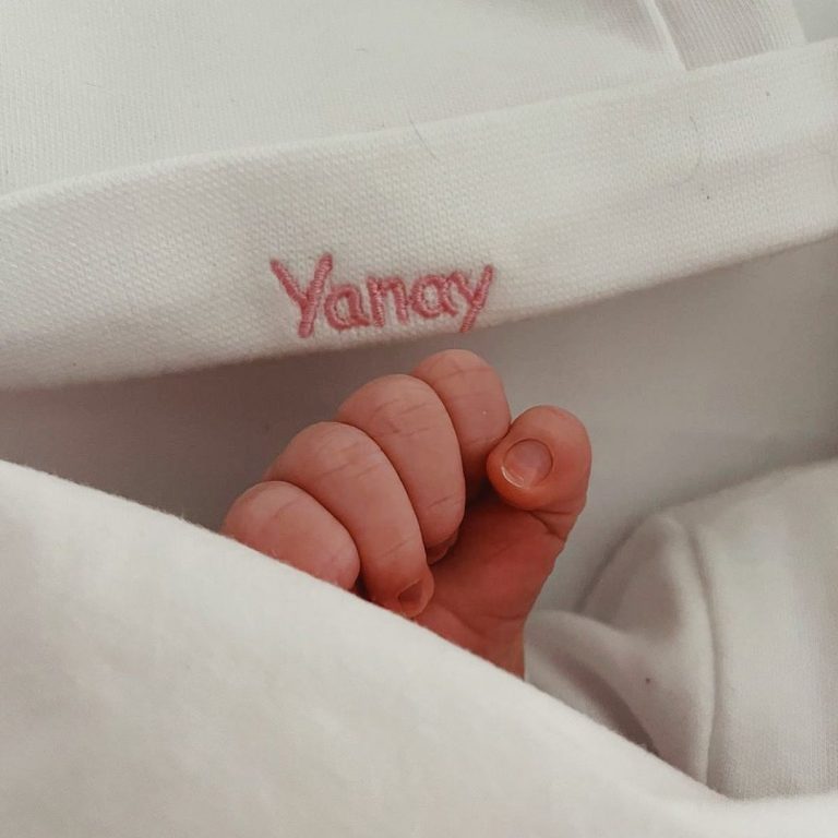 Así ha sido la presentación de Yanay, la hija de Edurne y David de Gea
