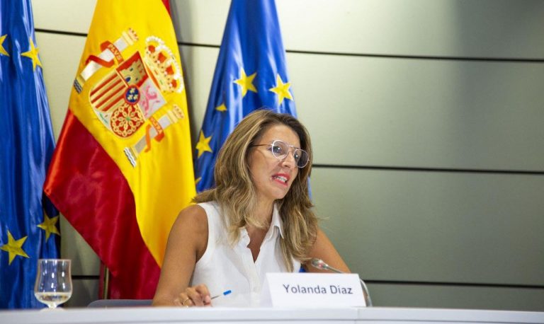 Yolanda Díaz defiende los planes de igualdad laboral