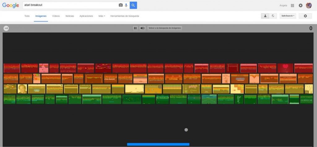 El easter egg de Atari todavía se puede utilizar, como el del canal.