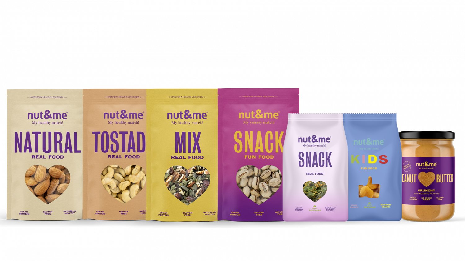 Nut&me, los snacks más saludables para picar sin remordimiento 1 Frutos secos