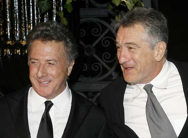 Dustin Hoffman y De Niro estarán en la gala.