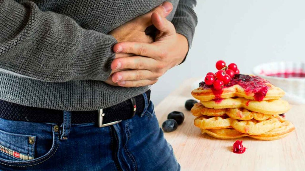 El estómago suele verse afectado por el estrés.