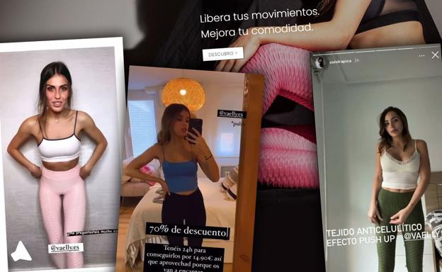 Sofía Suescun, Sandra Pica y otras famosas a las que los "leggins" se les van a 'atragantar'