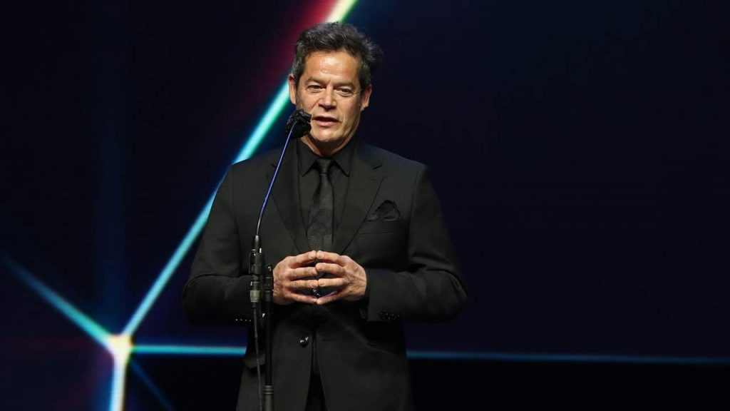 Jorge Sanz dio paso a Victoria Abril en los Premios Feroz.