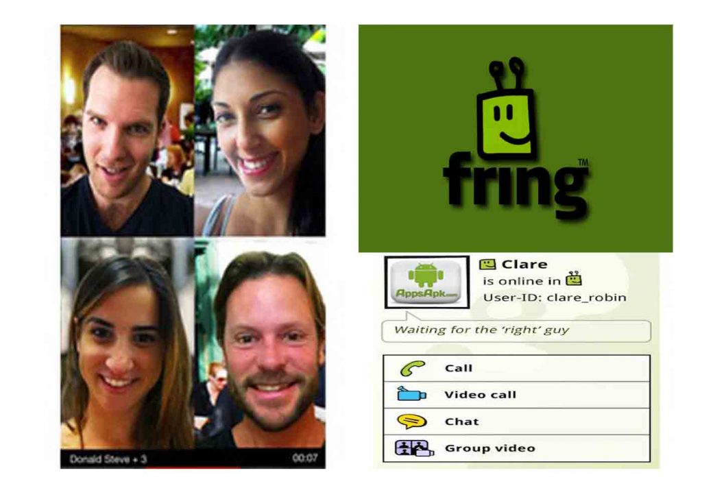 Fring y las videollamadas.
