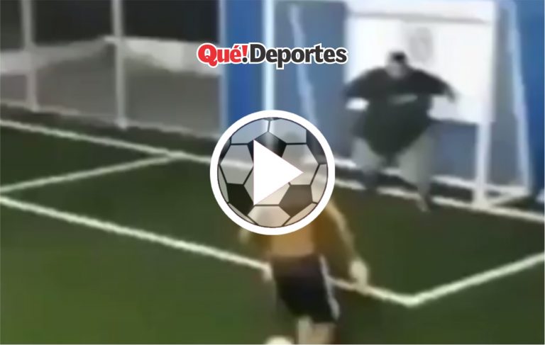 Cuando tu arma secreta (visible) te ayuda hasta en el fútbol