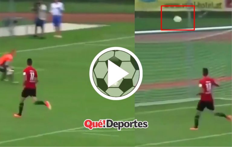 ¡Así arruinó el gol de su vida!