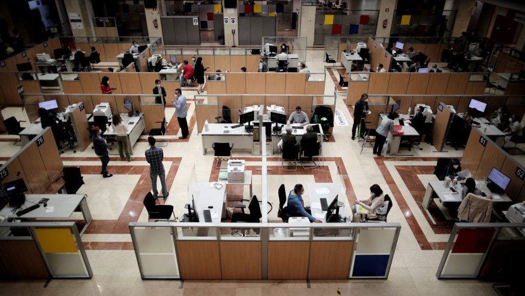 Oficina de la Agencia Tributaria.