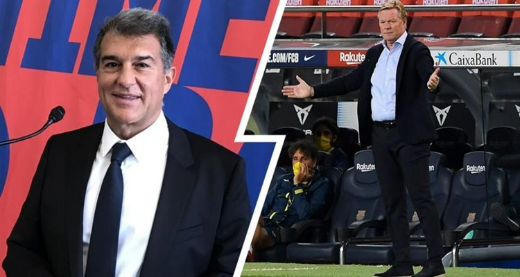 Koeman FC Barcelona Laporta fichajes