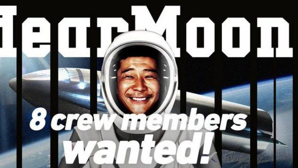 Maezawa compró a Space X todos los billetes para el primer viaje comercial a la Luna.
