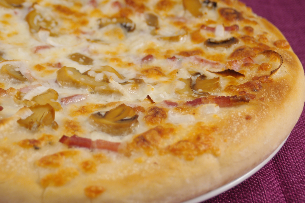 Carbonara rápida , crujiente y deliciosa 