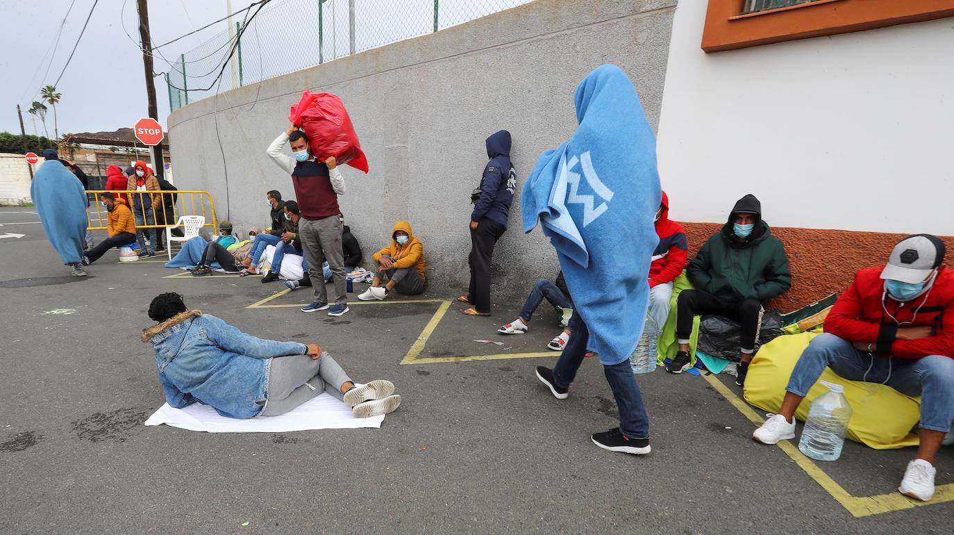 regreso de inmigrantes al 'Canarias 50'