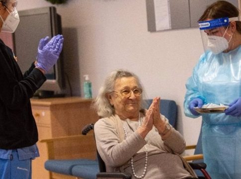 AMP2.- Coronavirus.- Avelina Serrano, la primera vacunada contra la COVID-19 en Baleares