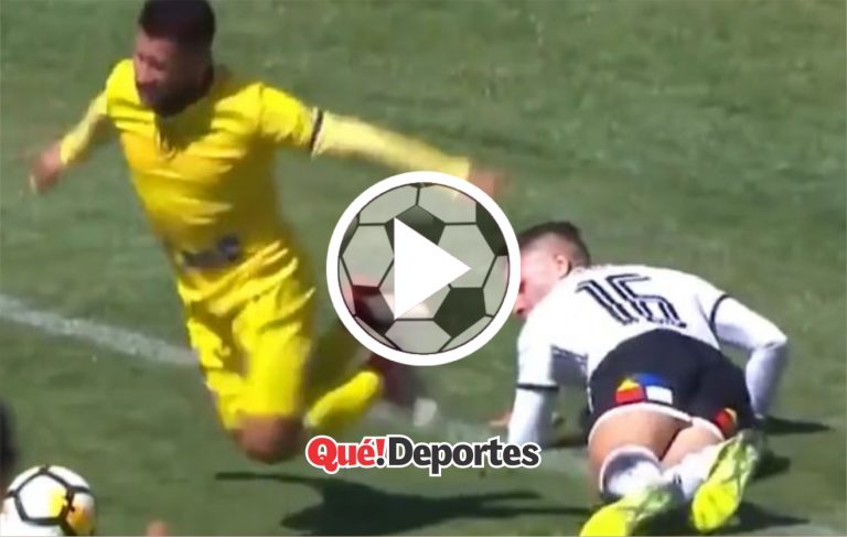 Tremenda simulación, que le valió una tarjeta