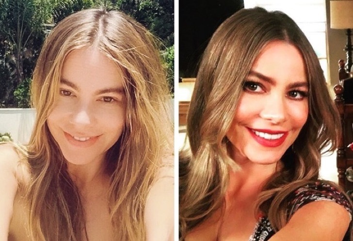 8 famosas deslumbrantes sin maquillaje