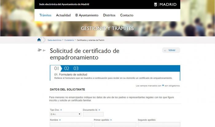 Cómo pedir un certificado de empadronamiento 3 Datos extras
